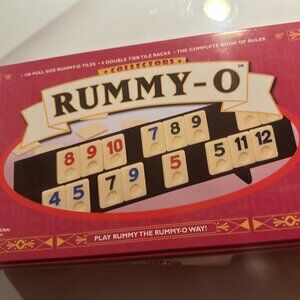 Rummy-O Tile Game Set in Collectible Tin Box